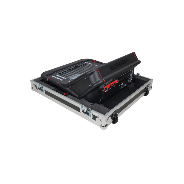 ProX Fits Allen & Heath AVANTIS SOLO Digital Mixer Console Flight Case w Low Profile Wheels