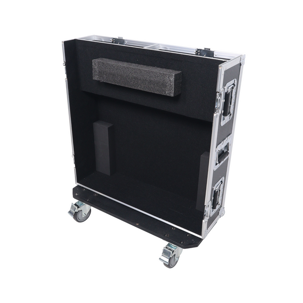 ProX ATA Digital Audio Mixer Flight Case for PreSonus StudioLive 32SX 24 24.4.2 AI Console with Doghouse compartment and Caster wheels