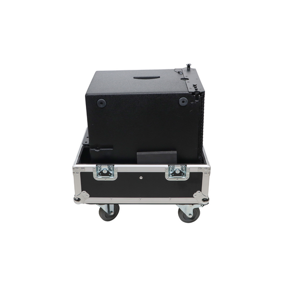 ProX Universal ATA Single Line Array Flight Case For RCF SUB702AS Subwoofer Speaker and similar size 21x21x15 in.