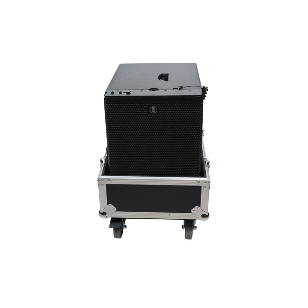 ProX Universal ATA Single Line Array Flight Case For RCF SUB702AS Subwoofer Speaker and similar size 21x21x15 in.