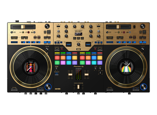 Pioneer DJ DDJ-REV7-N Scratch Style 2-Channel DJ Controller - Limited Edition Gold