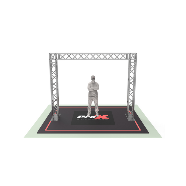 ProX XTP-11X09 Goal Post Truss System - 11.75 Ft W x 9.20 Ft H - 2mm Heavy Duty Truss