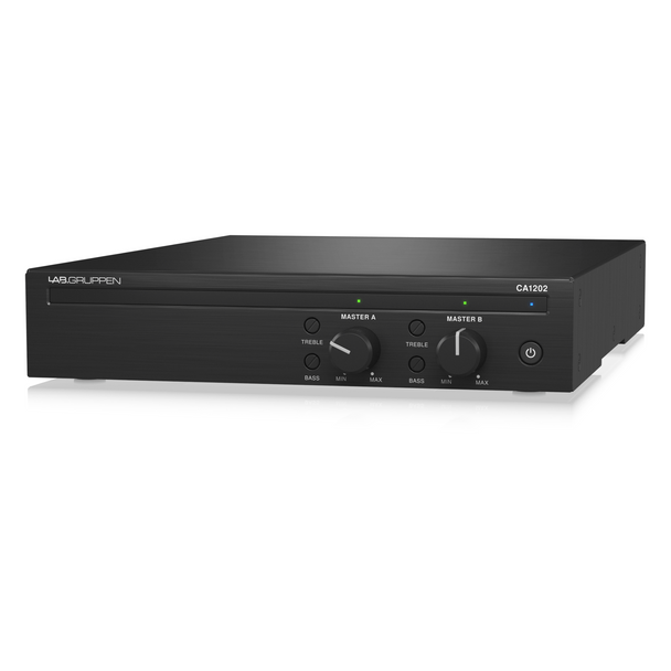 LAB GRUPPEN LAB-CA1202 2 x 120W Commercial Amplifier with Energy Star Certification 