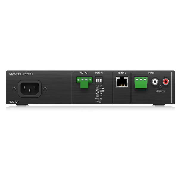 LAB GRUPPEN LAB-CA2401 240W Commercial Amplifier with Energy Star Certification