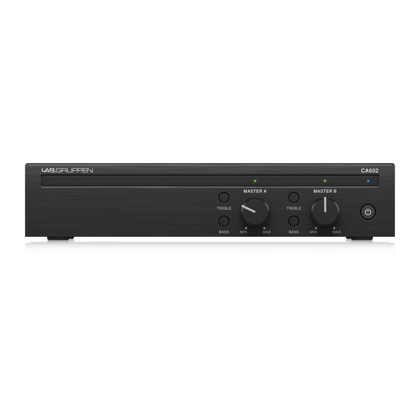 LAB GRUPPEN LAB-CA602 2 x 60W Commercial Amplifier with Energy Star Certification