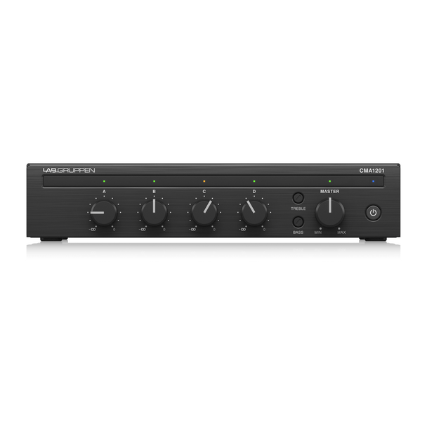 LAB GRUPPEN LAB-CMA1201 120W Commercial Mixer Amplifier with 4 Inputs
