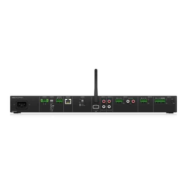 LAB GRUPPEN LAB-CPA1201 120W Commercial Mixer Amplifier with 5 Inputs, Bluetooth