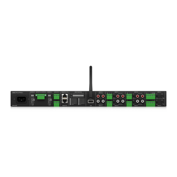 LAB GRUPPEN LAB-CPA1202 2 x 120W Commercial Mixer Amplifier with 8 Inputs, Bluetooth