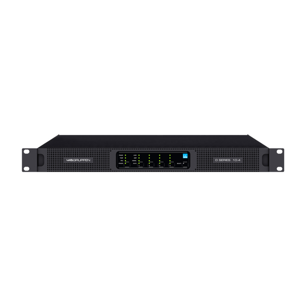 LAB GRUPPEN D 10:4L 1000W Amplifier with 4 Output Channels, Lake DSP & Dante Networking
