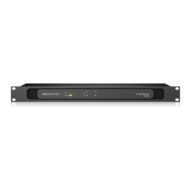 LAB GRUPPEN E12:2 1200W E-Series Installation Amplifier with 2 Flexible Output Channels