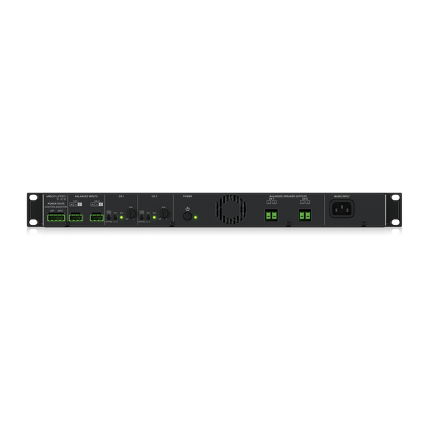 LAB GRUPPEN E2:2 200W E-Series Installation Amplifier with 2 Flexible Output Channels 