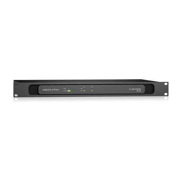 LAB GRUPPEN E2:2 200W E-Series Installation Amplifier with 2 Flexible Output Channels 