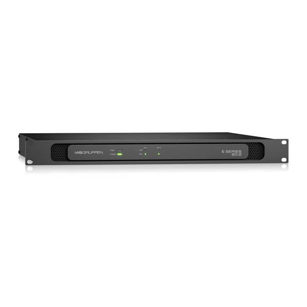 LAB GRUPPEN LAB-E20:2 2,000 Watt Amplifier with 2 Flexible Output Channels for Installation Applications