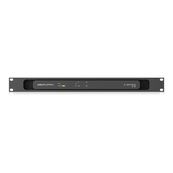 LAB GRUPPEN E4:2 400W E-Series Installation Amplifier with 2 Flexible Output Channels