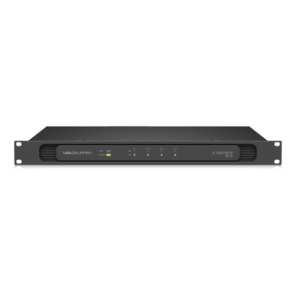LAB GRUPPEN E5:4 500W E-Series Installation Amplifier with 4 Flexible Output Channels