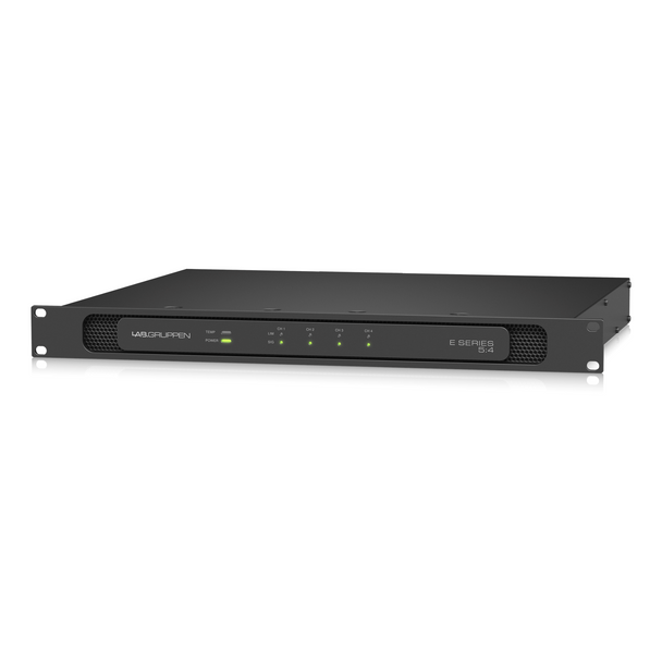 LAB GRUPPEN E5:4 500W E-Series Installation Amplifier with 4 Flexible Output Channels