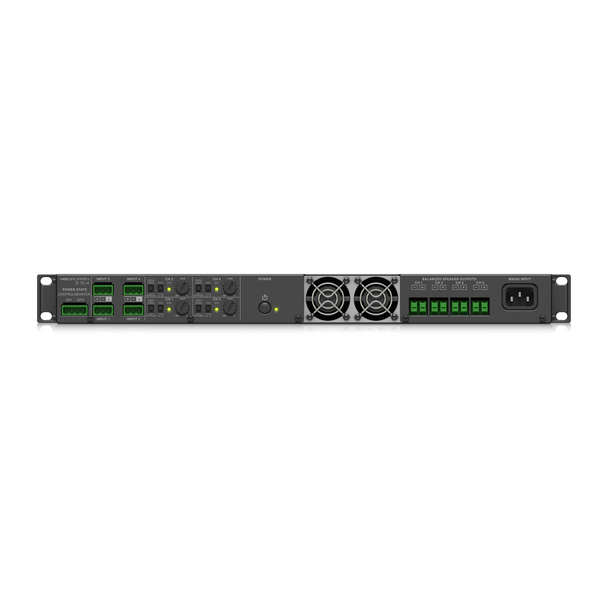 LAB GRUPPEN E5:4 500W E-Series Installation Amplifier with 4 Flexible Output Channels