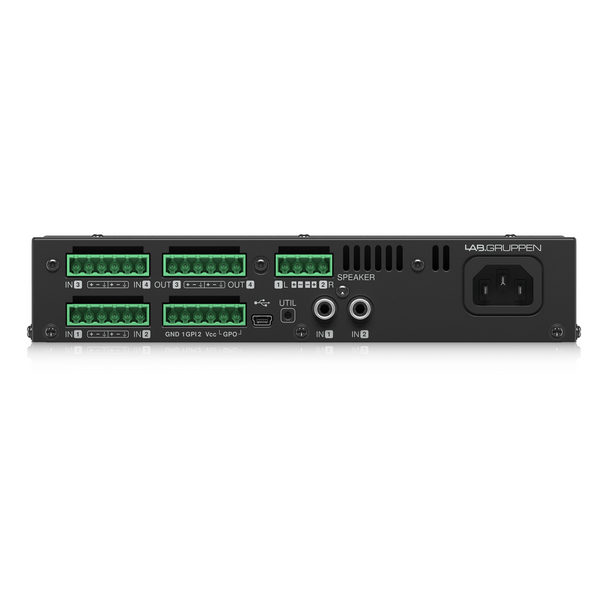 LAB GRUPPEN LUCIA 240/2M Compact Matrix Amplifier for Installations (2 x 120W)