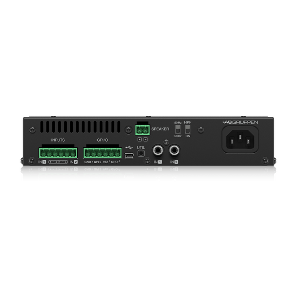 LAB GRUPPEN LUCIA 60/1-70 Compact Mono Amplifier for High-Impedance 70V Installations (1 x 60W)
