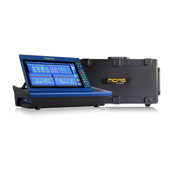Midas HD96-AIR-CC-TP Live Digital Console with 21" Touchscreen, and Road Case