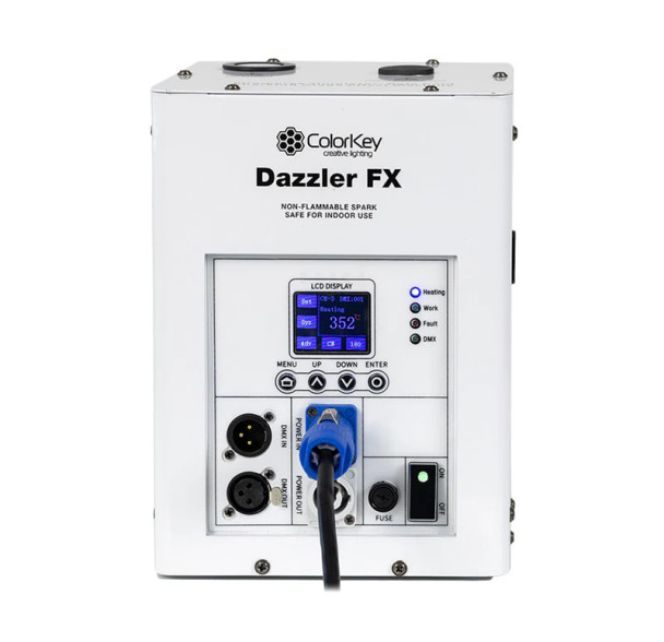 ColorKey Dazzler FX MKII Cold Spark Machine (White)