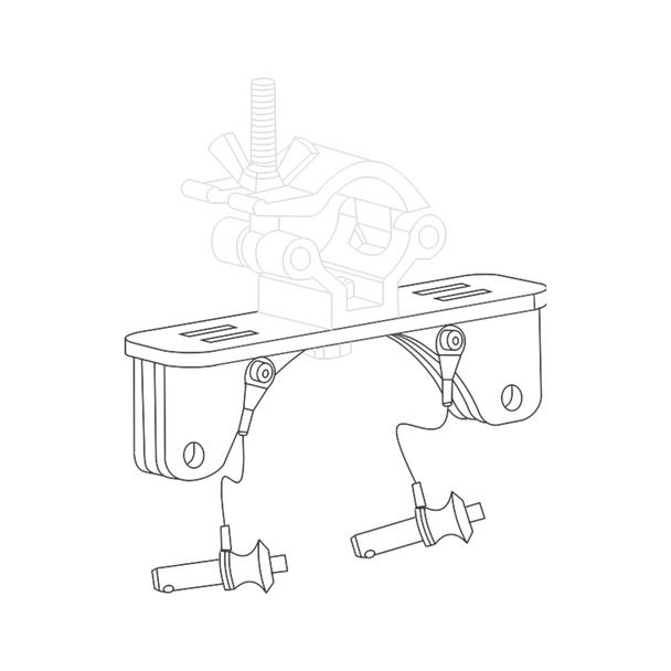 dB Technologies TA-IG DRK-IG fly-bar adapter