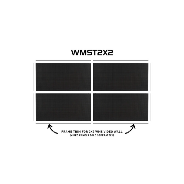 ADJ WMST2X2 Framing trim set for 2x2 wall