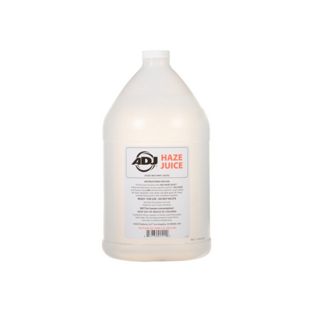 ADJ HAZE/GAL Liquid for Haze Generator Fog Machine (1 Gallon)