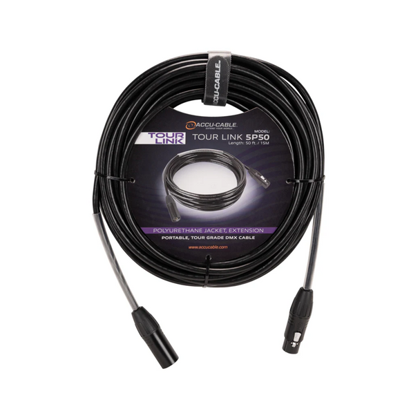 ADJ TOUR LINK 5P50 50FT Tour Grade DMX Data Cable