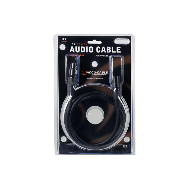 ADJ XL6A 6FT audio cable