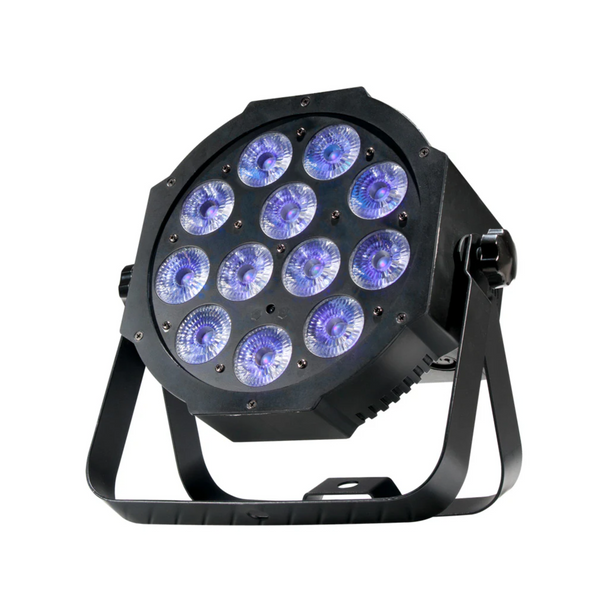 Eliminator Lighting MEGA 64 PROFILE EP Low Profile 12x 4W Quad LED (RGB+UV) PAR