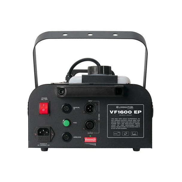 Eliminator Lighting VF1600 EP 1500W Mobile DMX Fog Machine