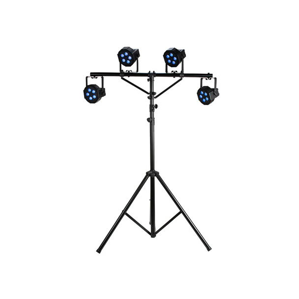 Eliminator Lighting LTS2 AS Black High Quality Aluminum Tripod Stand