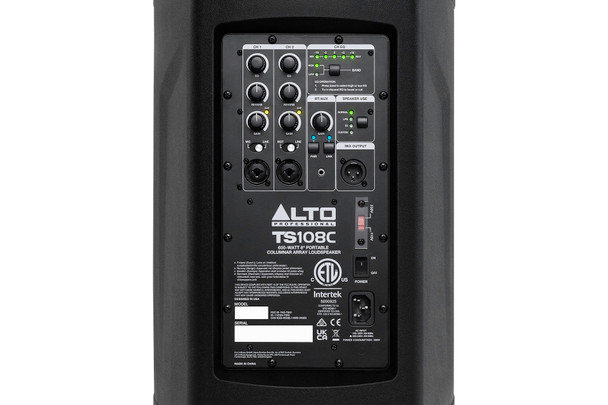 Alto Professional TS108C – 600W Portable Column PA System