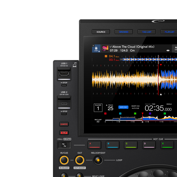 AlphaTheta CDJ-3000X Next-Generation Flagship Professional DJ Player