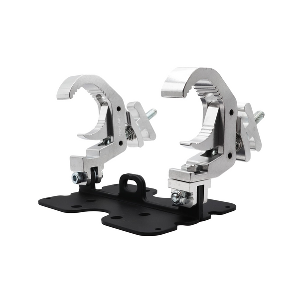 Odyssey Dual Clamp with Mounting Plate, Fits 2″ Tube, 330 lb Load Capacity