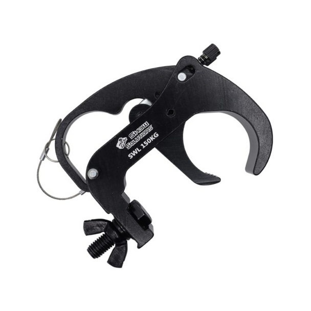 Odyssey Ultra Swift Clamp, Fits 2″ Tube, 330 lb Load Capacity, Black