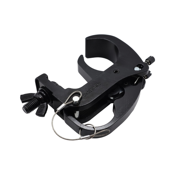 Odyssey Ultra Swift Clamp, Fits 2″ Tube, 330 lb Load Capacity, Black