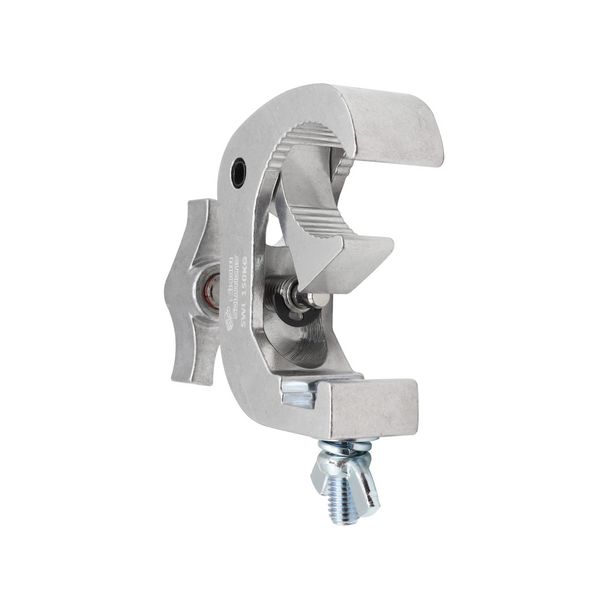 Odyssey Pro Quick Clamp, Fits 2″ Tube, 330 lb Load Capacity, Silver