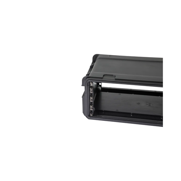 SKB 3i-4U11-W 4U Injection Molded 11" Deep Rack w/Wheels, Black