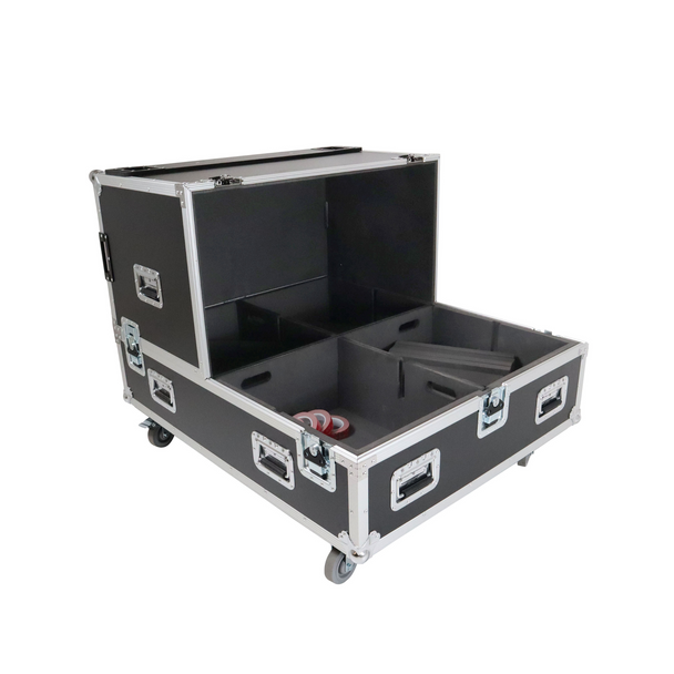 ProX XS-SP4X262015W Universal Dual Speaker Flight Case Fits (4) 26x20x15 inch