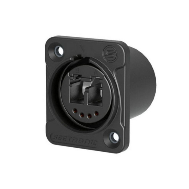 ProX Seetronic SO2DF Dual-Channel Fiber Socket with Automatic Sealing Shutter