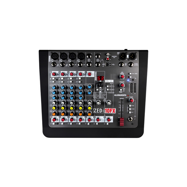 Allen & Heath ZEDi-10FX Compact Hybrid Mixer/USB Interface (with On-Board Effects Engine)