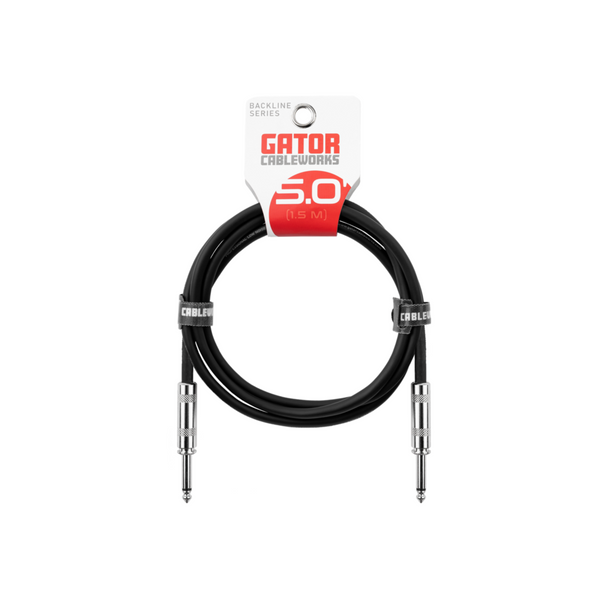 Gator Cases 5 Foot Strt to Strt instrument Cable