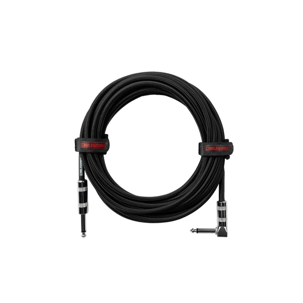 Gator Cases 20 Foot Strt to RA Braided Instrument CableBB