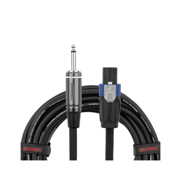 Gator Cases GCWC-SPK-03-1TL 3 Foot TS to Twist Lock Connector Speaker Cable