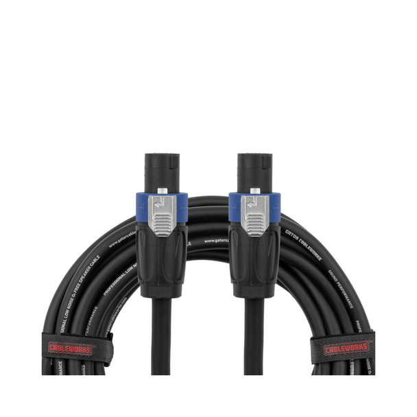 Gator Cases 15 Foot Twist Lock Connector Speaker Cable