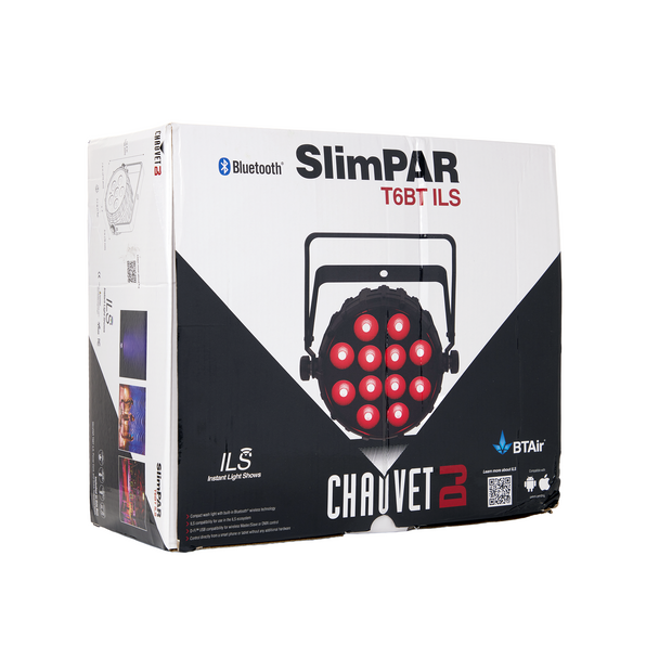 Chauvet DJ SlimPAR T6BT ILS Compact Wash Light with Built-in Bluetooth Wireless Technology