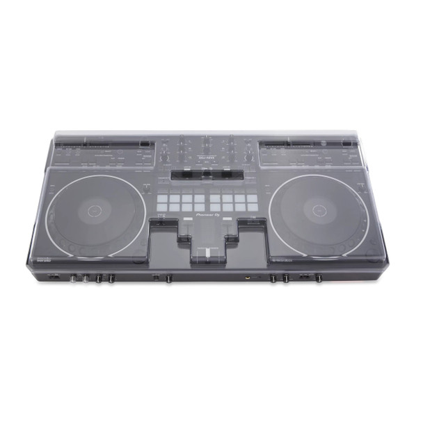 GCD Package: Pioneer DJ DDJ-REV5 Package with Gemini AS-12BLU-LT-PK Speakers & Decksaver Cover