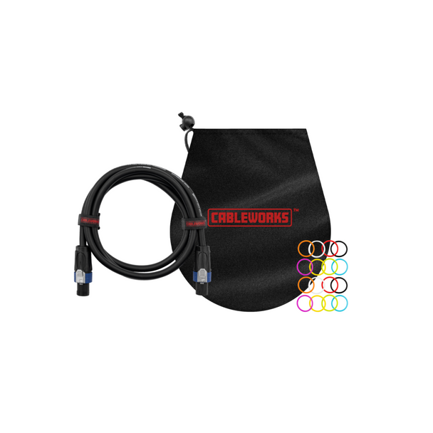 Gator Cases GCWH-SPK-06-2TL 6 Foot Twist Lock Connector Speaker Cable